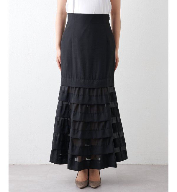 「オーガンジーマーメイドスカート4」|スカート|