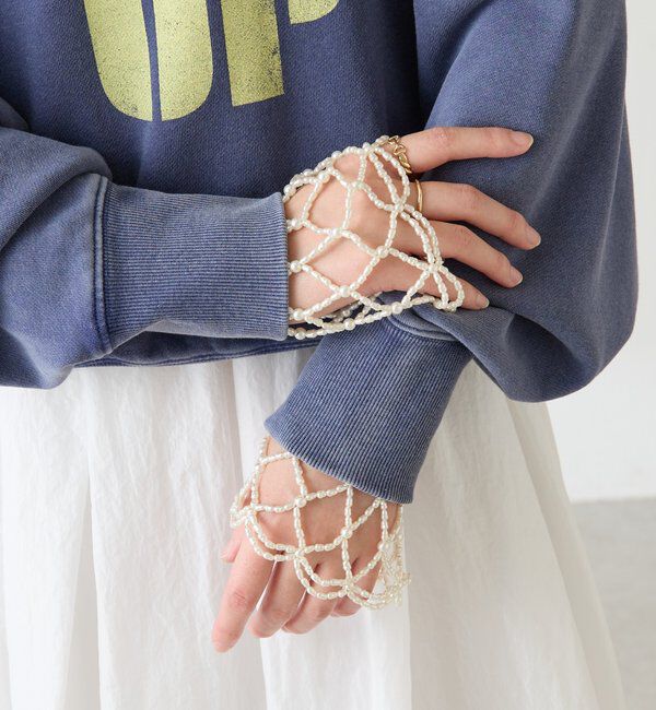  「【PAPILLONNER/パピヨネ】パール付け袖/セミオケージョン」|リング|