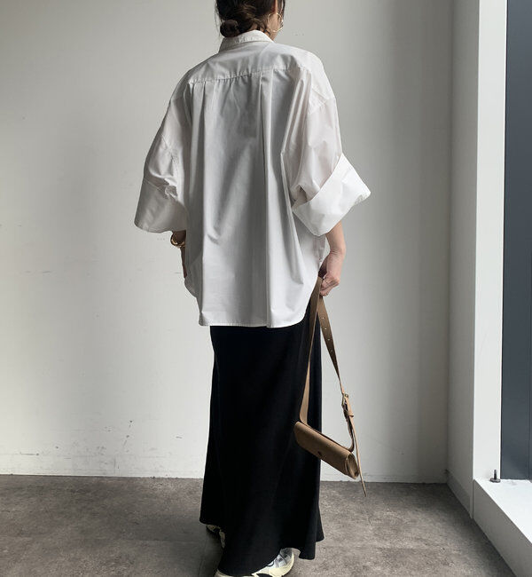  「【WEB限定】ビッグカフスシャツ」|シャツ・ブラウス|