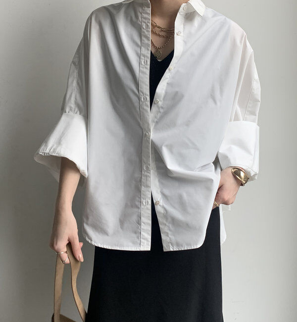  「【WEB限定】ビッグカフスシャツ」|シャツ・ブラウス|