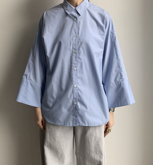  「【WEB限定】ビッグカフスシャツ」|シャツ・ブラウス|