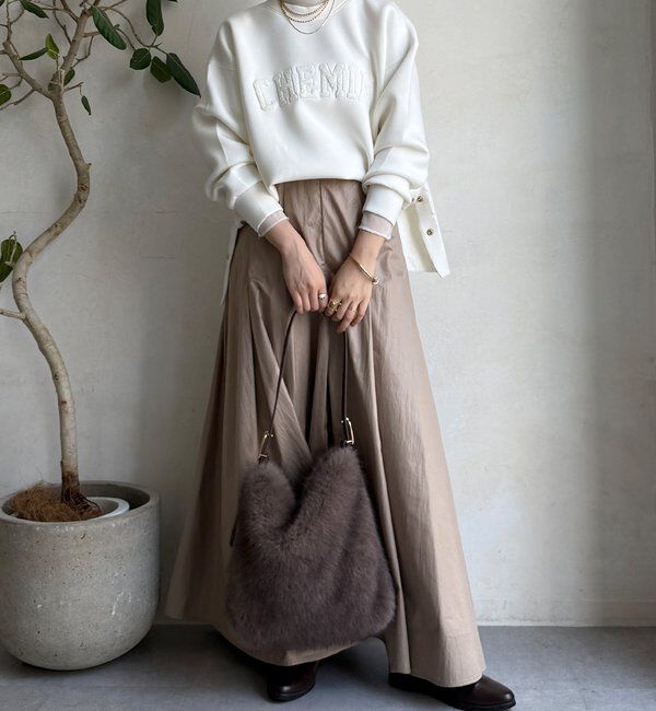  「【WEB限定】ロゴサガラ刺繍ダンボールプルオーバー」|Tシャツ・カットソー|