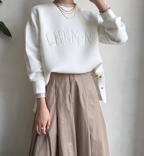  「【WEB限定】ロゴサガラ刺繍ダンボールプルオーバー」|Tシャツ・カットソー|