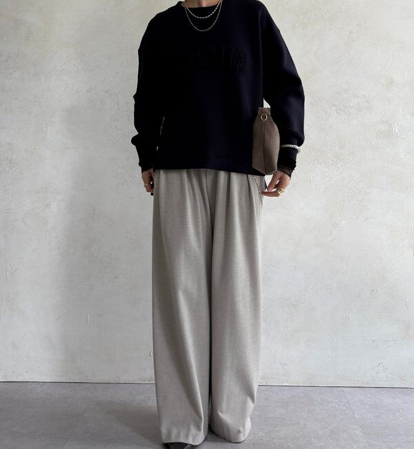  「【WEB限定】ロゴサガラ刺繍ダンボールプルオーバー」|Tシャツ・カットソー|