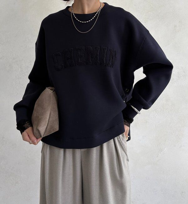  「【WEB限定】ロゴサガラ刺繍ダンボールプルオーバー」|Tシャツ・カットソー|