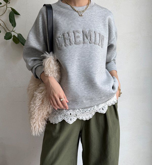  「【WEB限定】ロゴサガラ刺繍ダンボールプルオーバー」|Tシャツ・カットソー|