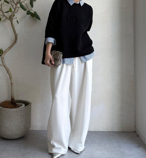  「【WEB限定】ロゴサガラ刺繍ダンボールプルオーバー」|Tシャツ・カットソー|