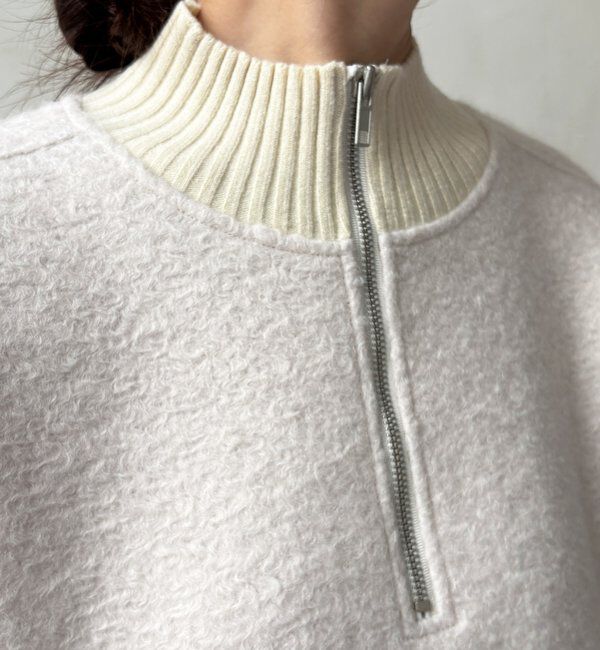  「ハーフジッププードルプルオーバー」|Tシャツ・カットソー|