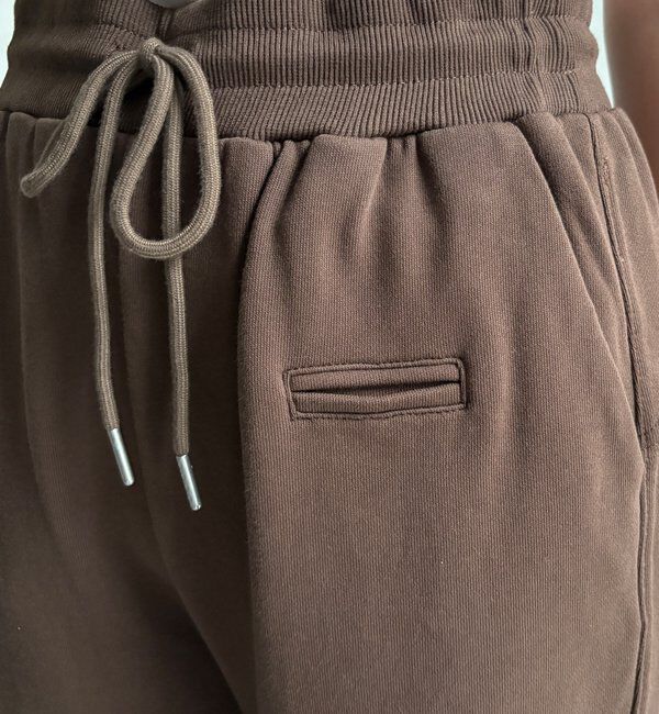  「【WEB限定】セミフレア裏毛パンツ」|チノ|