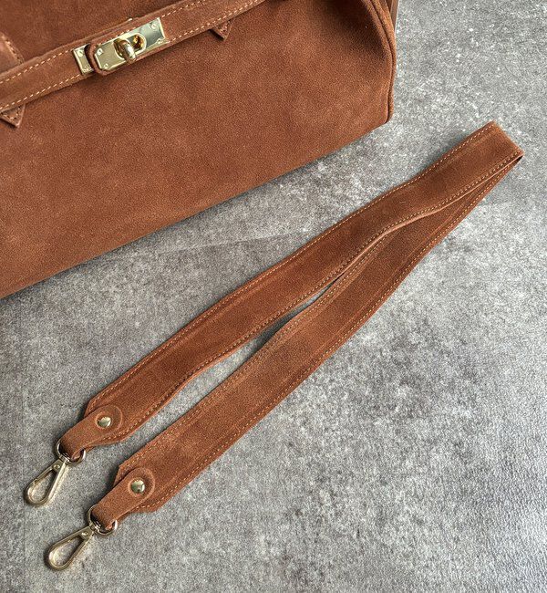  「【WEB限定】スエードベルト付バッグ」|トートバッグ|