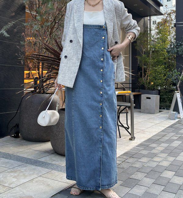  「フロントボタンジャンスカ」|ワンピース|