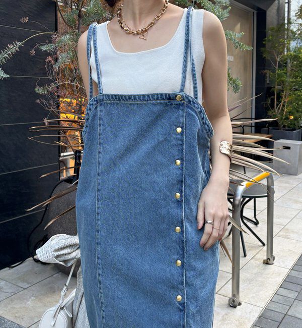  「フロントボタンジャンスカ」|ワンピース|