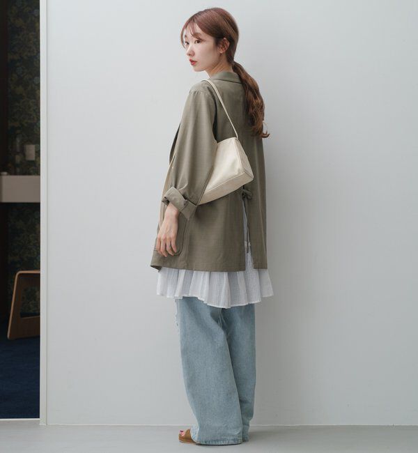  「【4色展開/裏地なし】バックスリットジャケット」|その他|