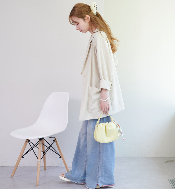  「【4色展開/裏地なし】バックスリットジャケット」|その他|