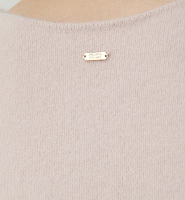  「【デコルテ美人ニット】ファーウールキーネックニット」|ニット・セーター|