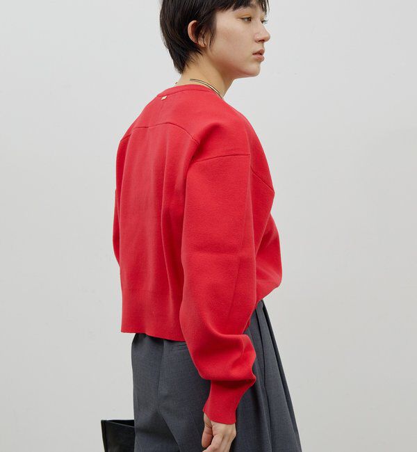  「スウェットライククルーニット」|Tシャツ・カットソー|