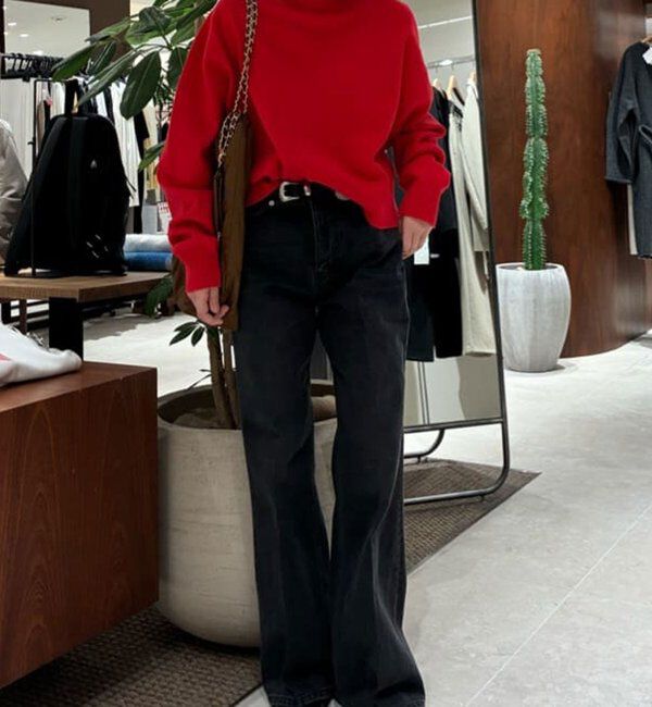  「スウェットライククルーニット」|Tシャツ・カットソー|