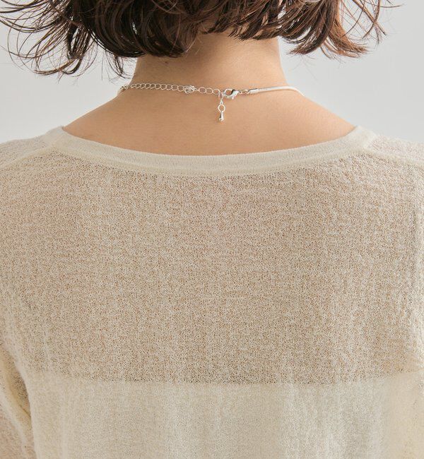  「透かしニットショートボレロ」|カーディガン|