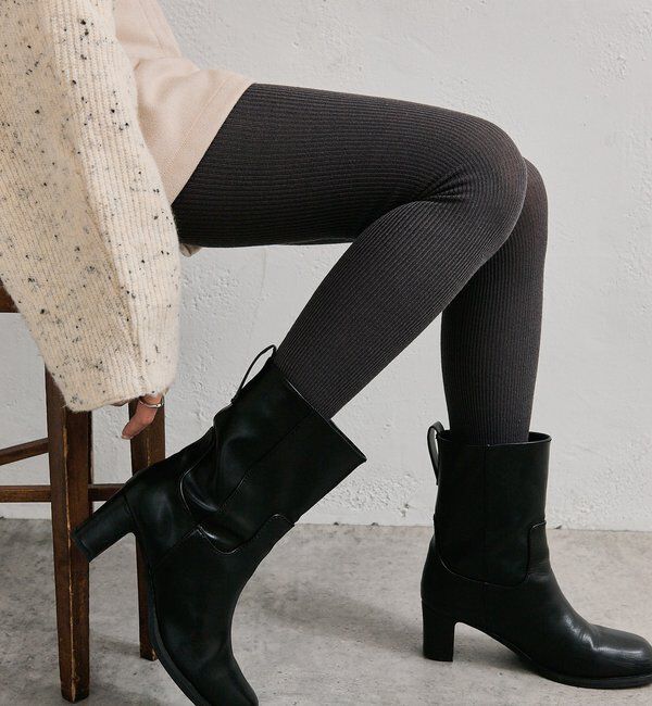  「ウール混リブタイツ」|タイツ・ストッキング|
