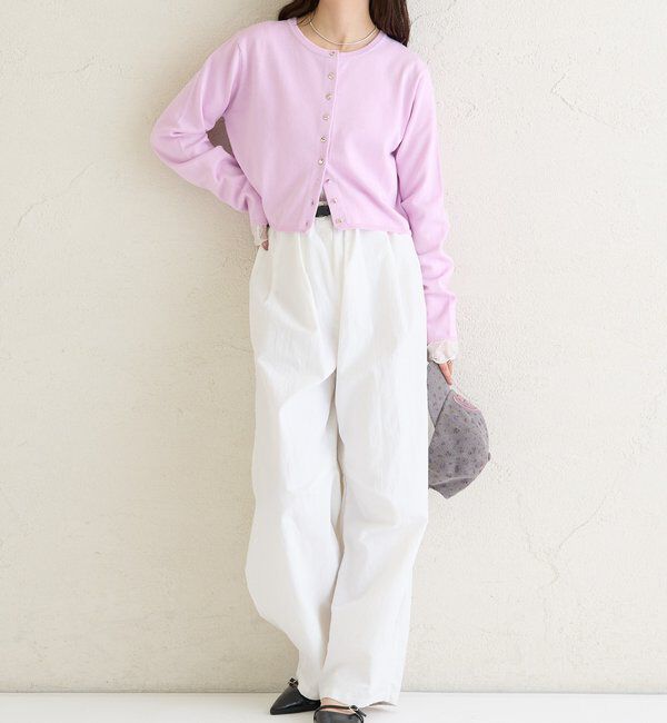  「デイリーショートカーディガン」|カーディガン|