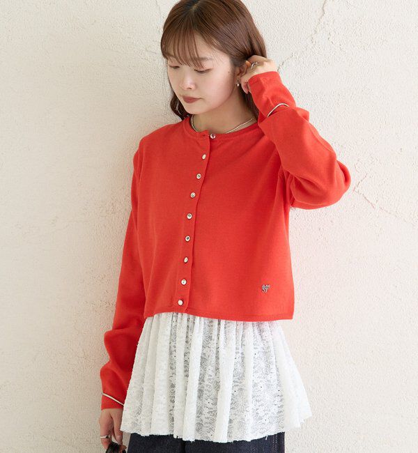  「デイリーショートカーディガン」|カーディガン|