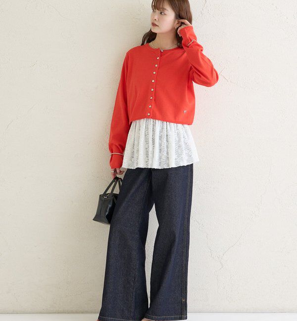  「デイリーショートカーディガン」|カーディガン|