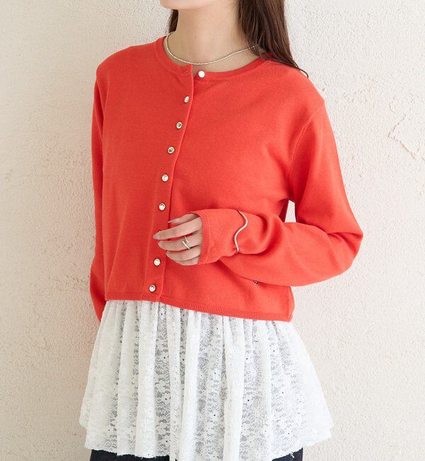  「デイリーショートカーディガン」|カーディガン|