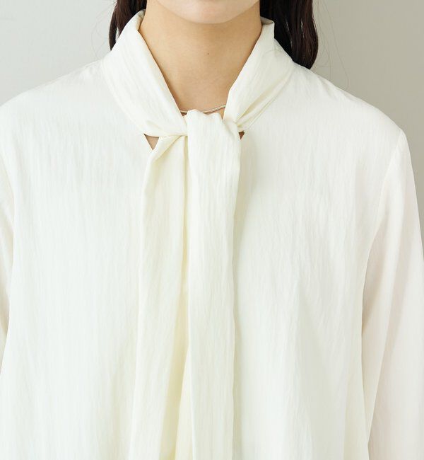  「ボウタイバルーンブラウス」|シャツ・ブラウス|