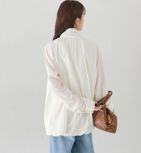  「ボウタイバルーンブラウス」|シャツ・ブラウス|