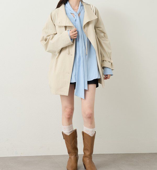  「ボウタイバルーンブラウス」|シャツ・ブラウス|