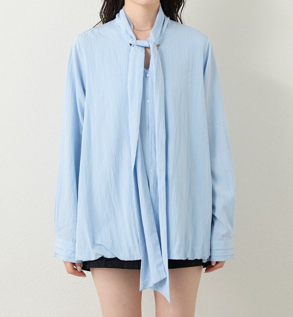  「ボウタイバルーンブラウス」|シャツ・ブラウス|