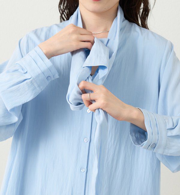  「ボウタイバルーンブラウス」|シャツ・ブラウス|