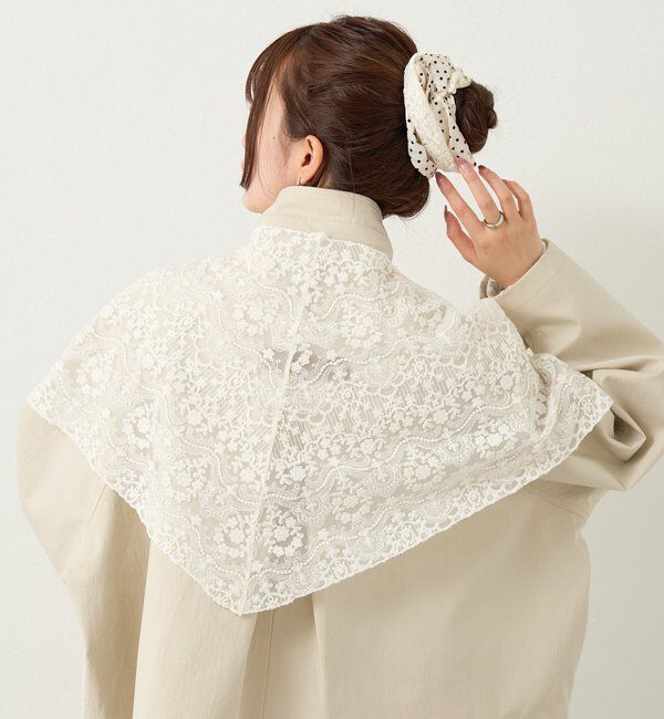  「マルチレーススカーフ」|マフラー|