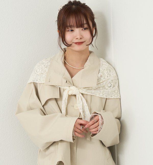  「マルチレーススカーフ」|マフラー|