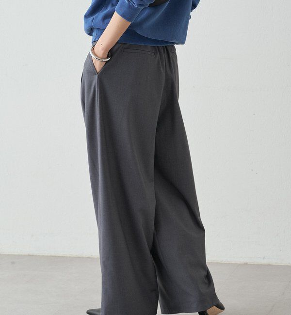  「タブベルトワイドパンツ」|チノ|