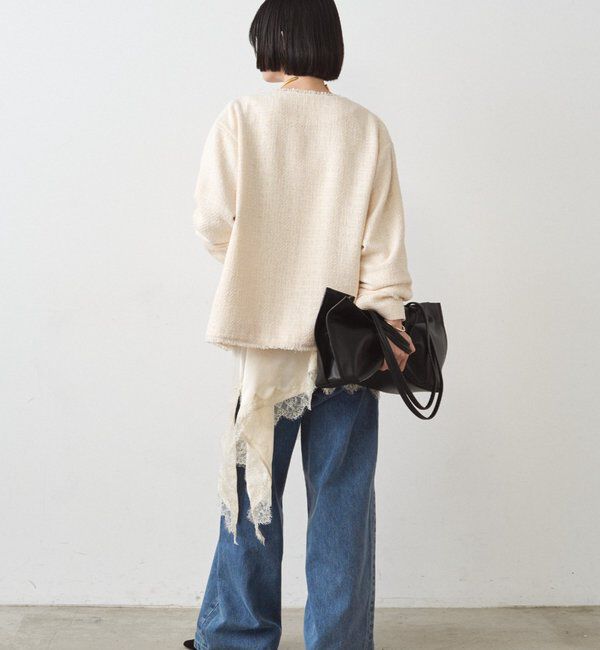  「ファンシーツイードジャケット」|ベスト・ジレ|