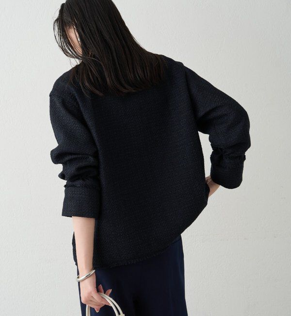  「ファンシーツイードジャケット」|ベスト・ジレ|