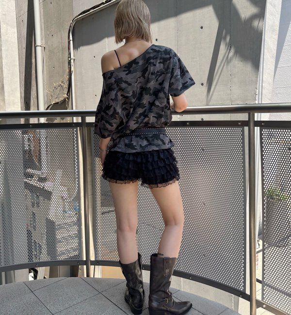  「【新色追加】エリオットオフショルTEE」|Tシャツ・カットソー|