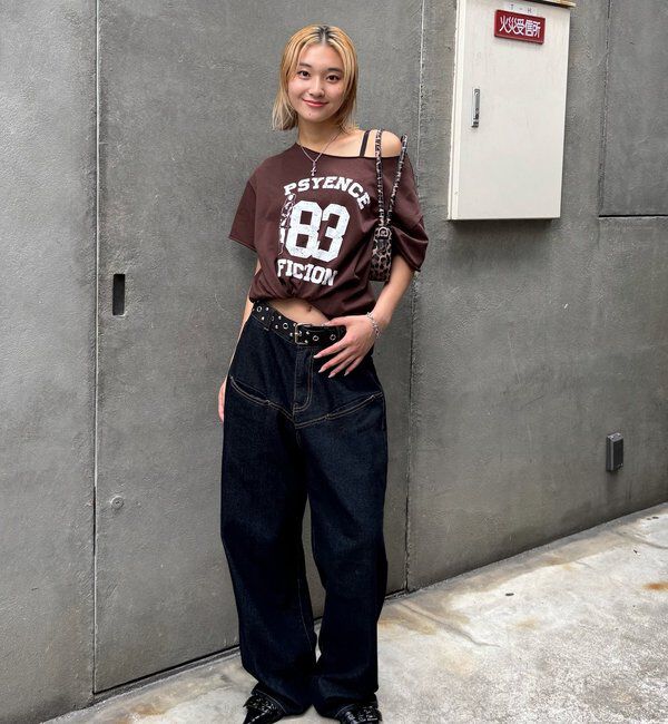  「【新色追加】エリオットオフショルTEE」|Tシャツ・カットソー|