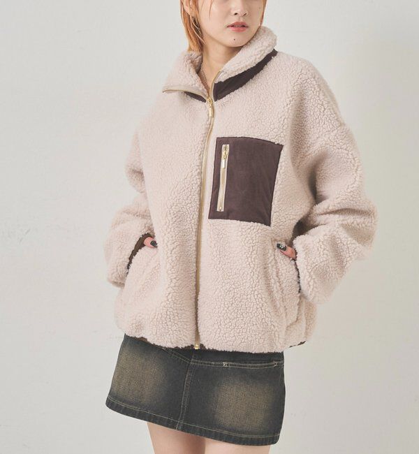  「ボアブルゾン」|ブルゾン・スタジャン|