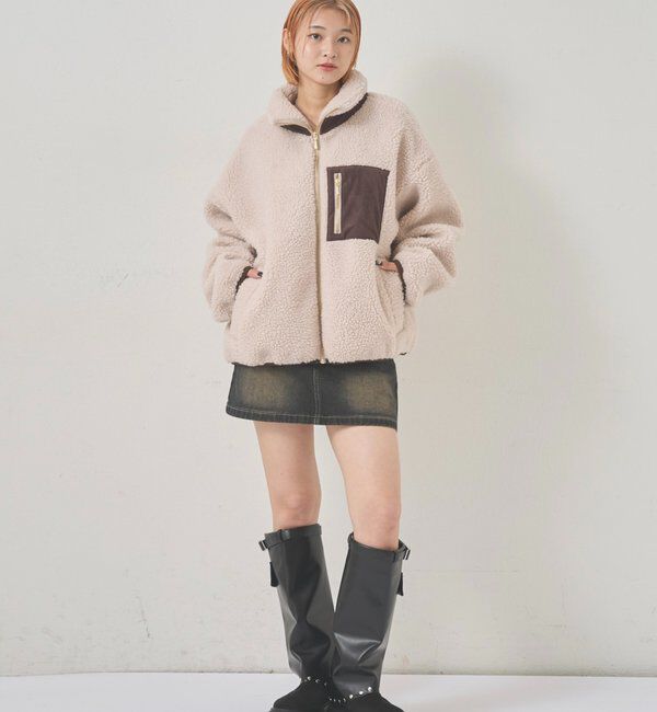  「ボアブルゾン」|ブルゾン・スタジャン|