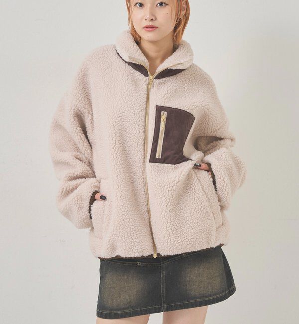  「ボアブルゾン」|ブルゾン・スタジャン|