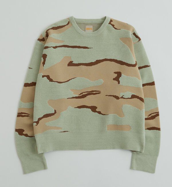  「KOOKYN MOHAIR BLEND CAMO CREWNECKSWEATER」|ニット・セーター|