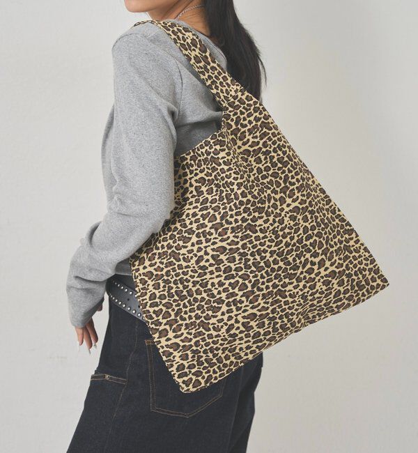  「【WEB限定】レオパードトートバッグ」|トートバッグ|