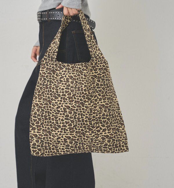  「【WEB限定】レオパードトートバッグ」|トートバッグ|