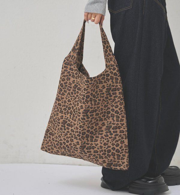  「【WEB限定】レオパードトートバッグ」|トートバッグ|