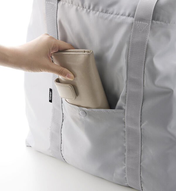 collex「山崎実業  【TOWER/タワー】洗える持ち帰り寿司・ピザが入るレジかごかばん」|エコバッグ|