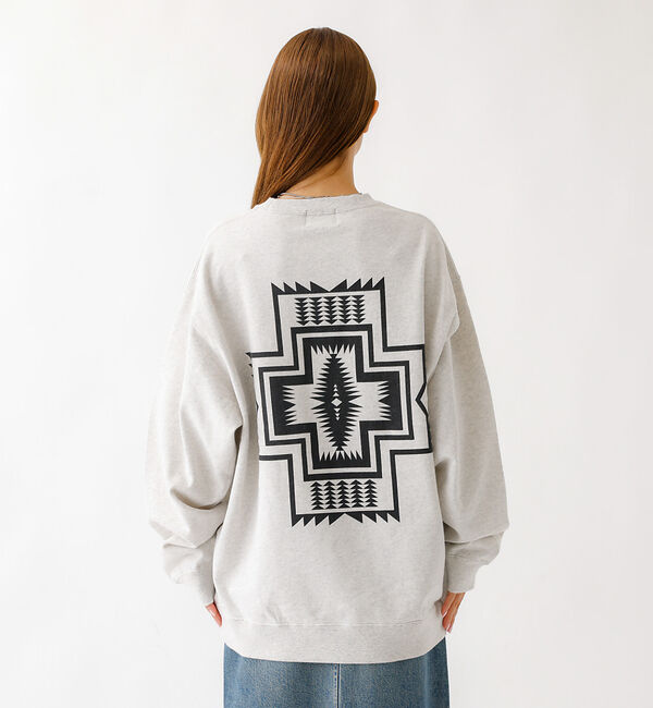 ABAHOUSE「【PENDLETON/ペンドルトン】Back Print Sweat / ハーデ」|スウェット・ジャージ|