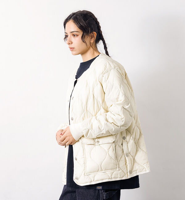 ABAHOUSE「【WEB限定】TAION MILITARY OVER SIZE CREW NEC」|ダウン|