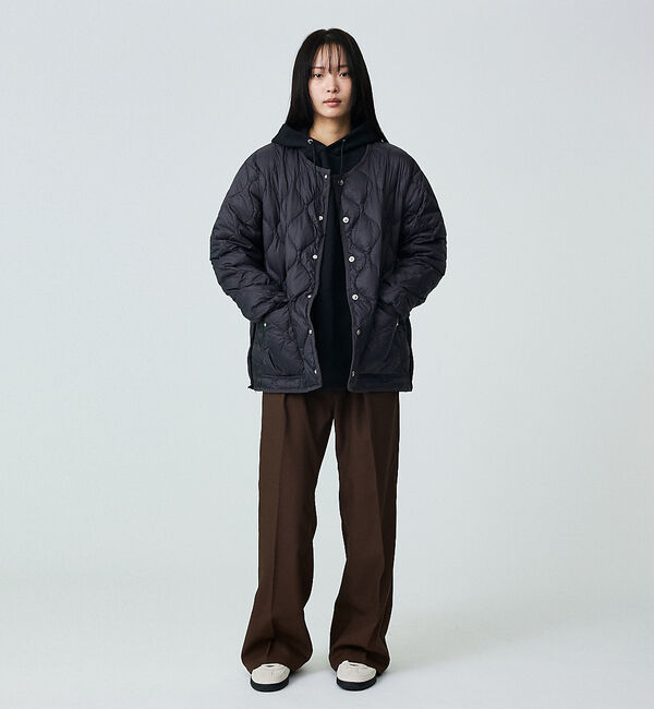 ABAHOUSE「【WEB限定】TAION MILITARY OVER SIZE CREW NEC」|ダウン|